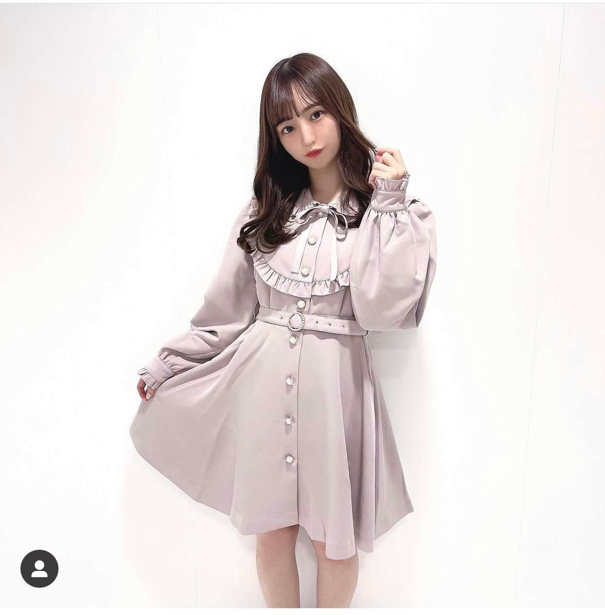 量産型/参戦服/推し活 シックなクラシカルワンピース