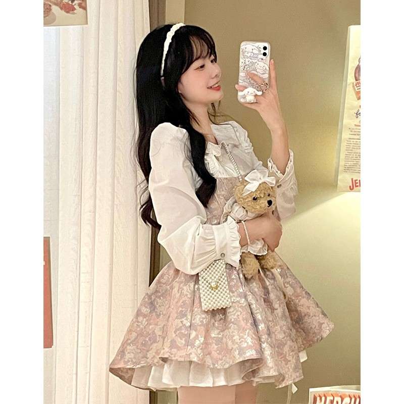 量産型/参戦服/推し活 クラシックミニワンピース