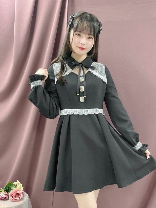 量産型/参戦服/推し活 レトロシックワンピース