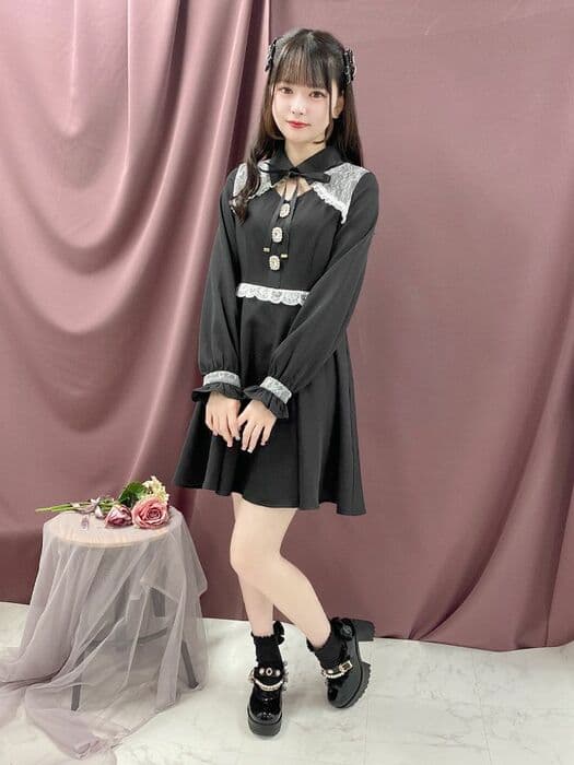 量産型/参戦服/推し活 レトロシックワンピース