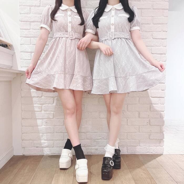 量産型/参戦服/推し活 パステルミニワンピース