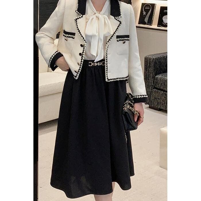 量産型/参戦服/推し活 スカート フレンチガーリー風スカート