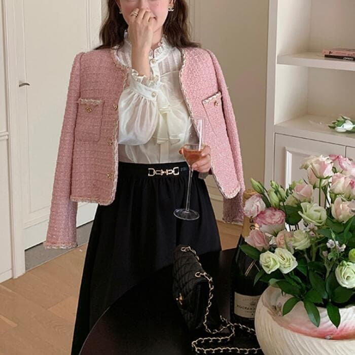 量産型/参戦服/推し活 スカート フレンチガーリー風スカート