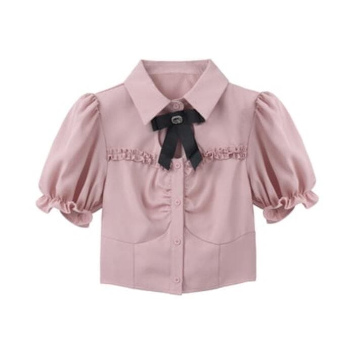量産型/参戦服/推し活 ブラック×ふわふわ!キュートなサスペンダーショートスカート♡で可愛く着こなそう♪