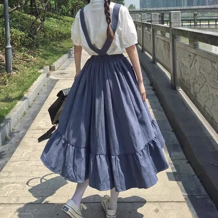 量産型/参戦服/推し活 ふんわり広がるサマーセットアップ