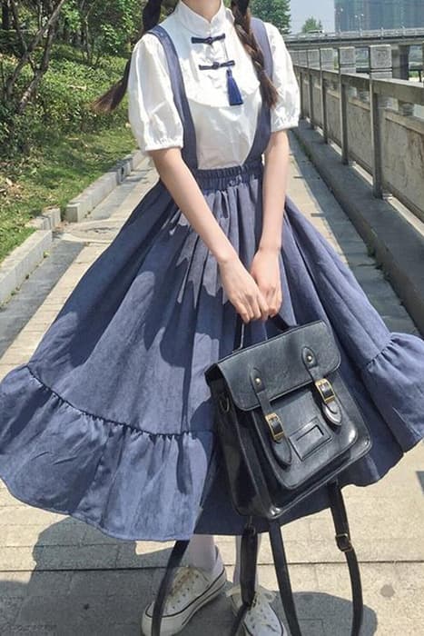 量産型/参戦服/推し活 ふんわり広がるサマーセットアップ