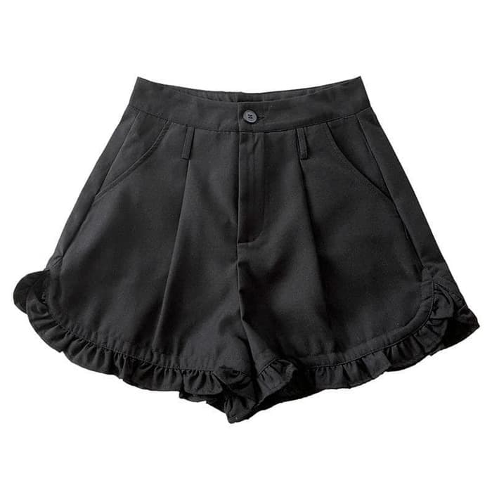 量産型/参戦服/推し活 ズボン ハイウエストカジュアルショートパンツ
