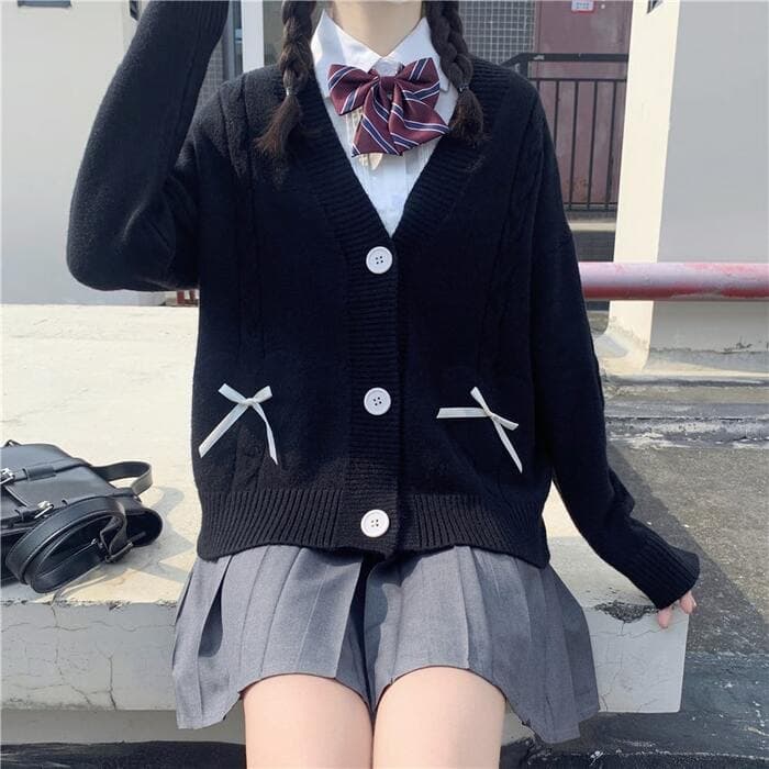 量産型/参戦服/推し活 アウター 制服風カーディガン