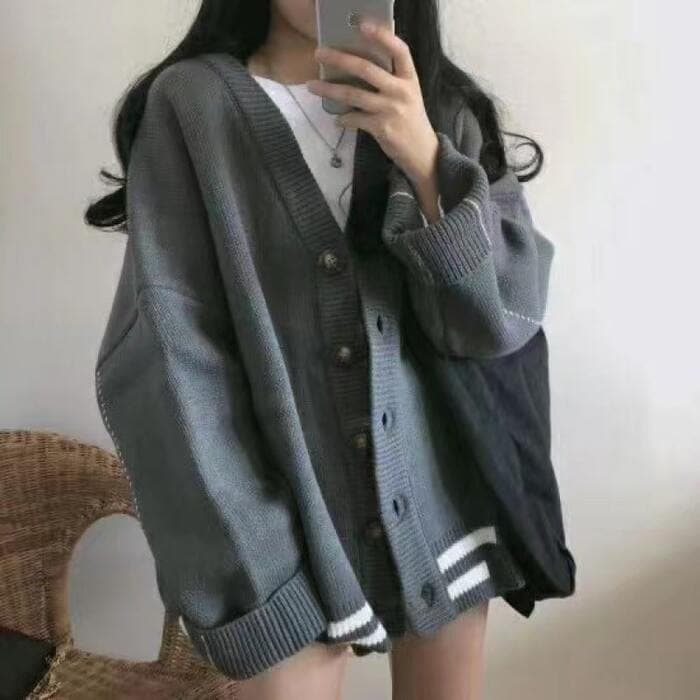 量産型/参戦服/推し活 セーターカーディガン