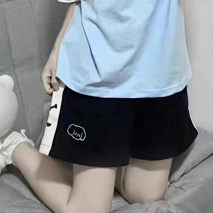 量産型/参戦服/推し活 かわいい!ワンちゃんルーズショーツ♡向け! ズボン
