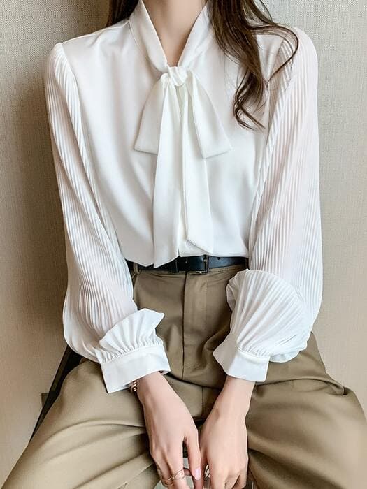 量産型/参戦服/推し活 !オトナっぽシフォンブラウス♡