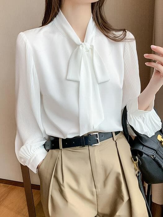 量産型/参戦服/推し活 !オトナっぽシフォンブラウス♡