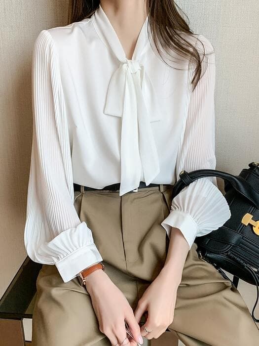 量産型/参戦服/推し活 !オトナっぽシフォンブラウス♡