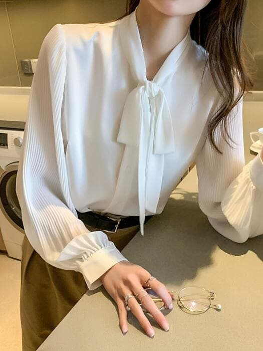 量産型/参戦服/推し活 !オトナっぽシフォンブラウス♡