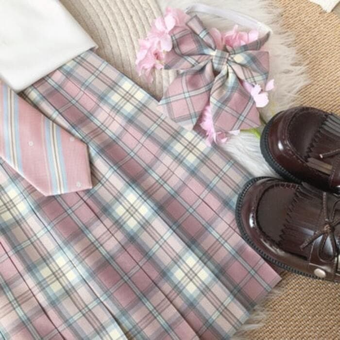 量産型/参戦服/推し活 女子のミニ丈プリーツスカート!カレッジスタイルにも♡