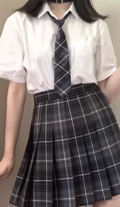 量産型/参戦服/推し活 淡い色味がたまらない♡カレッジスタイルプリーツスカート