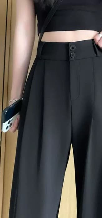 量産型/参戦服/推し活 1着は持ちたい!万能ワイドパンツ ズボン