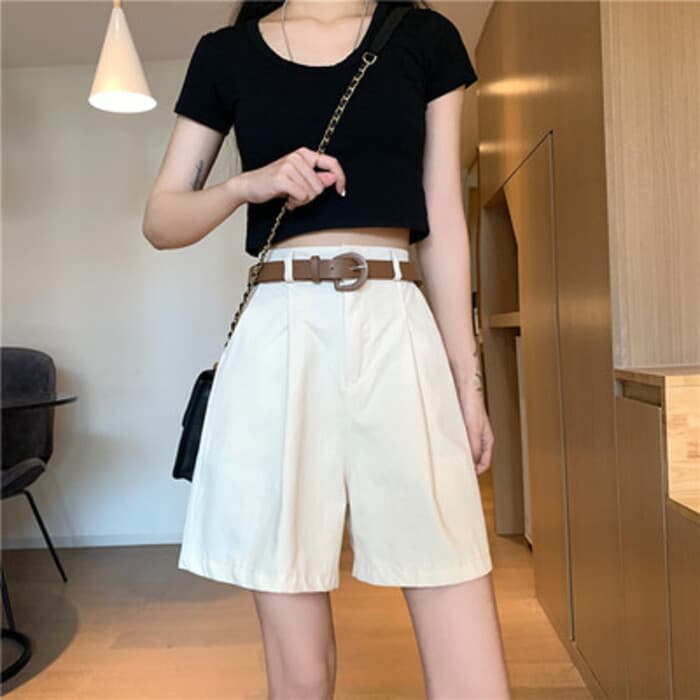 量産型/参戦服/推し活 カジュアルに!ハイウエストが魅力のAラインパンツ♡ ズボン