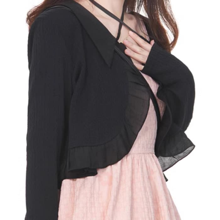 量産型/参戦服/推し活 ショートカーディガン♡薄手のスタイル! アウター