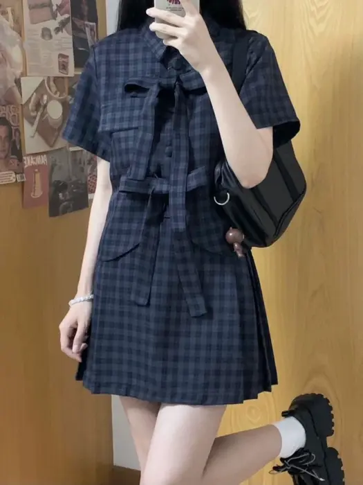 量産型/参戦服/推し活 制服風セットアップ