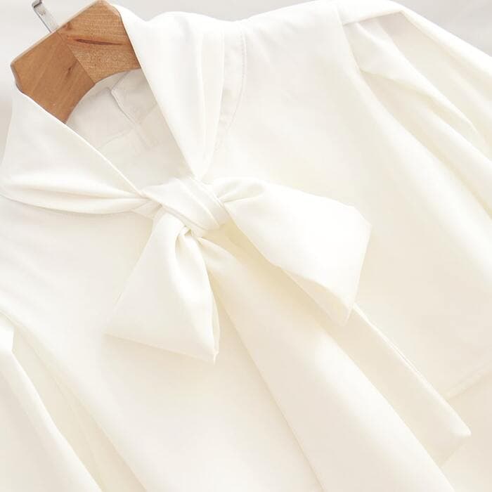 量産型/参戦服/推し活 シンプルシフォンブラウス