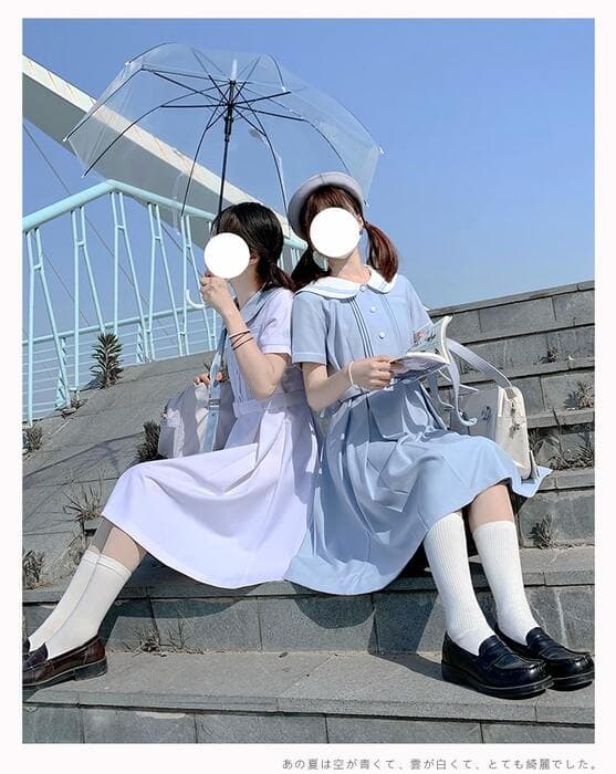 量産型/参戦服/推し活 シンプルベルトワンピース