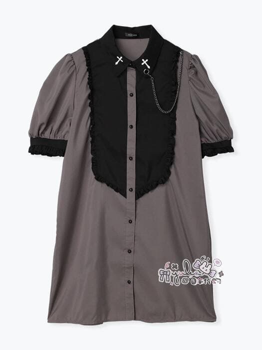量産型/参戦服/推し活 レースネクタイワンピース