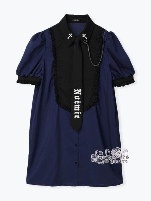 量産型/参戦服/推し活 レースネクタイワンピース