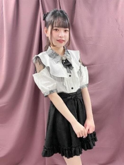 量産型/参戦服/推し活 地雷っぽい! 編み上げワンピース