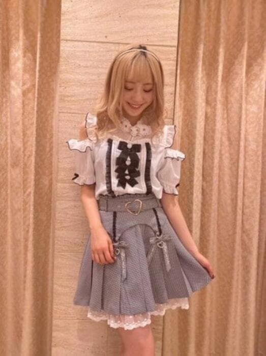 量産型/参戦服/推し活 リボンたっぷり!透け感が可愛いワンピース