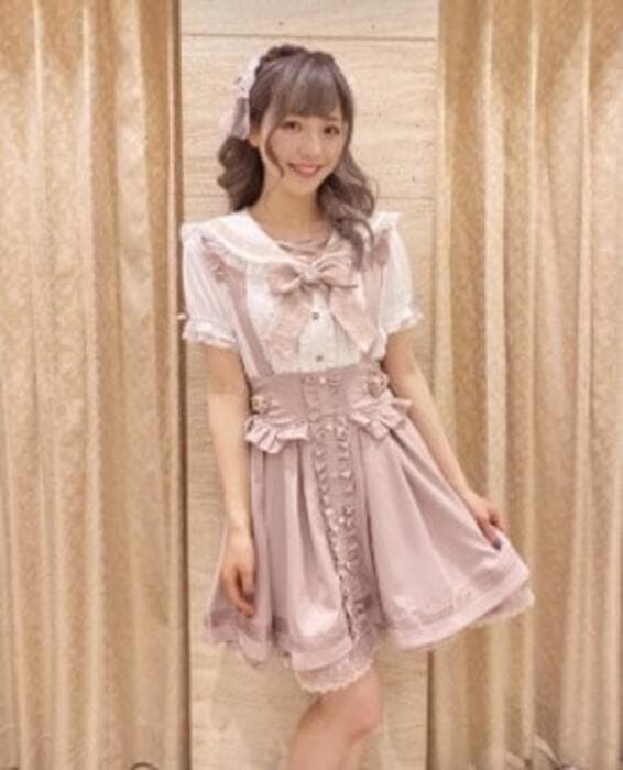 量産型/参戦服/推し活 ロリータ風!フリルたっぷりのワンピース