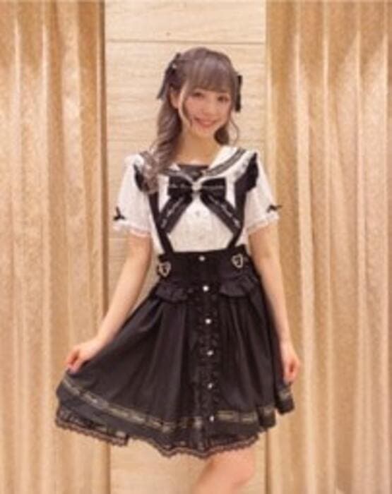 量産型/参戦服/推し活 ロリータ風!フリルたっぷりのワンピース