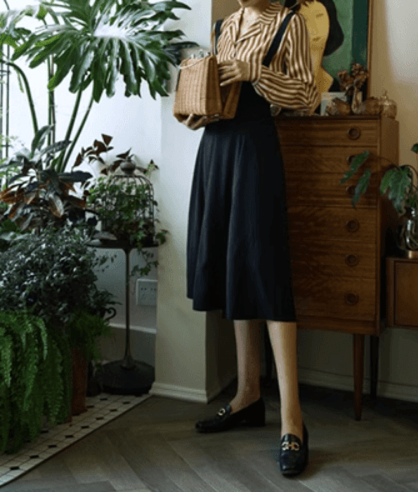 量産型/参戦服/推し活 ハイウエストサスペンダースカート