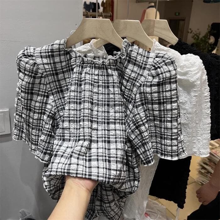 量産型/参戦服/推し活 もこもこ感が可愛い!エンボス加工Tシャツ