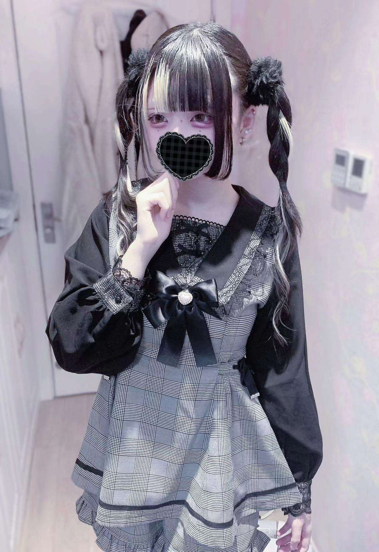 量産型/参戦服/推し活 モダン風ゴシックワンピース