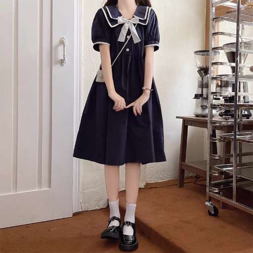 量産型/参戦服/推し活 キュートなレトロ風ワンピース