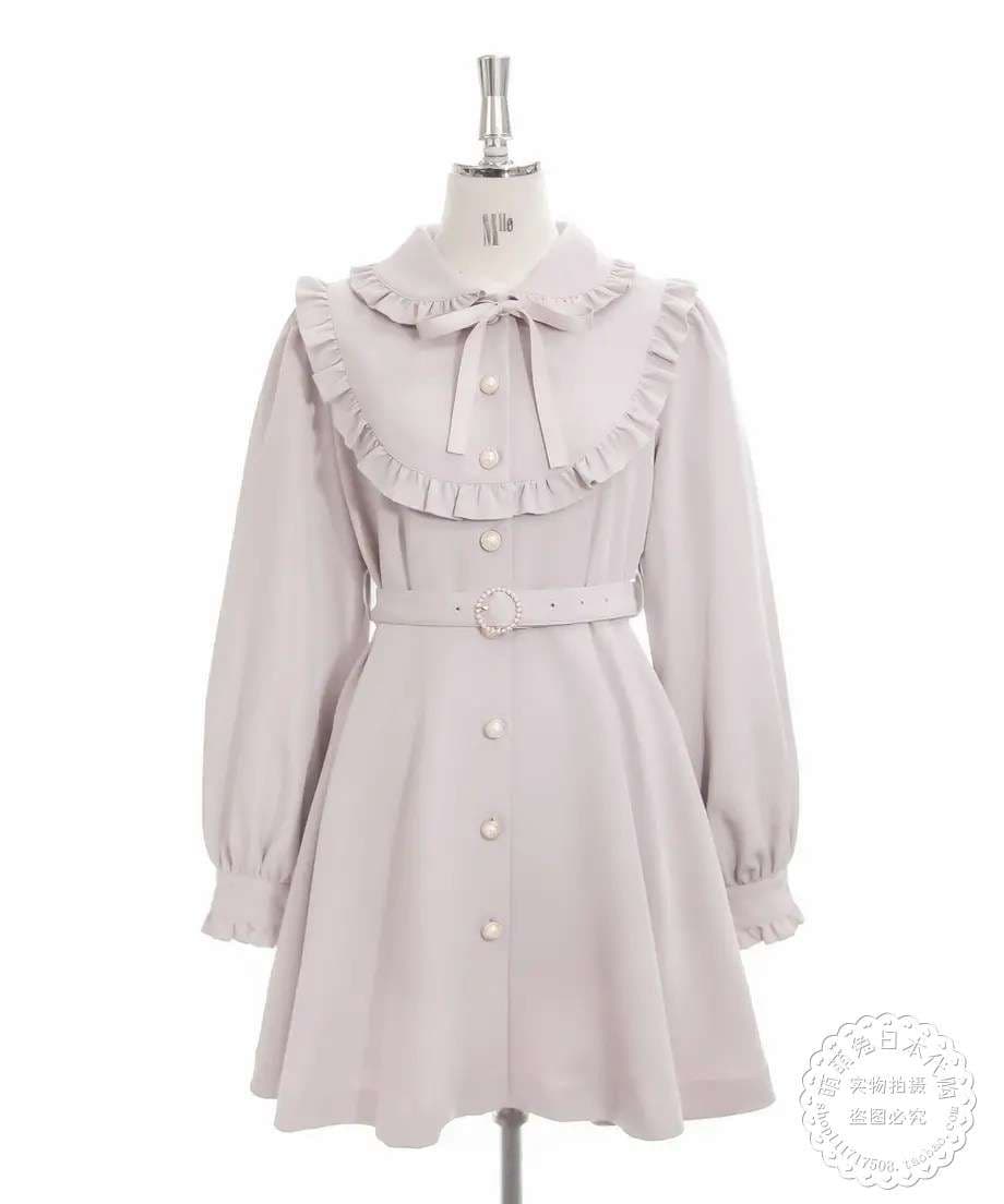 量産型/参戦服/推し活 シックなクラシカルワンピース