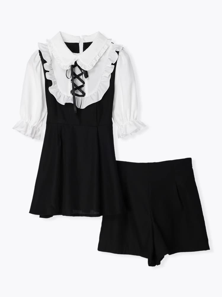 量産型/参戦服/推し活 ガーリーセットアップ