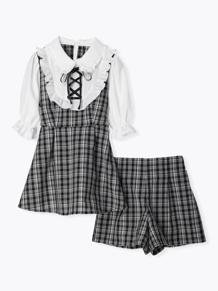 量産型/参戦服/推し活 ガーリーセットアップ