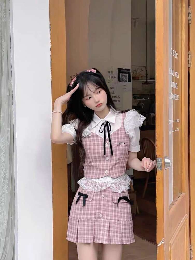 量産型/参戦服/推し活 ハート満載の超ガーリーセットアップ