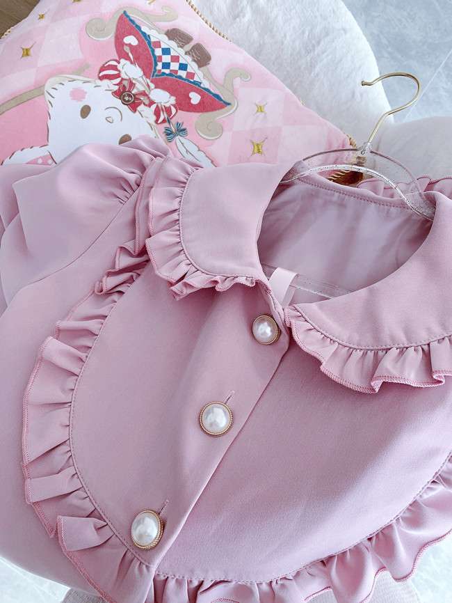 量産型/参戦服/推し活 シックなクラシカルワンピース