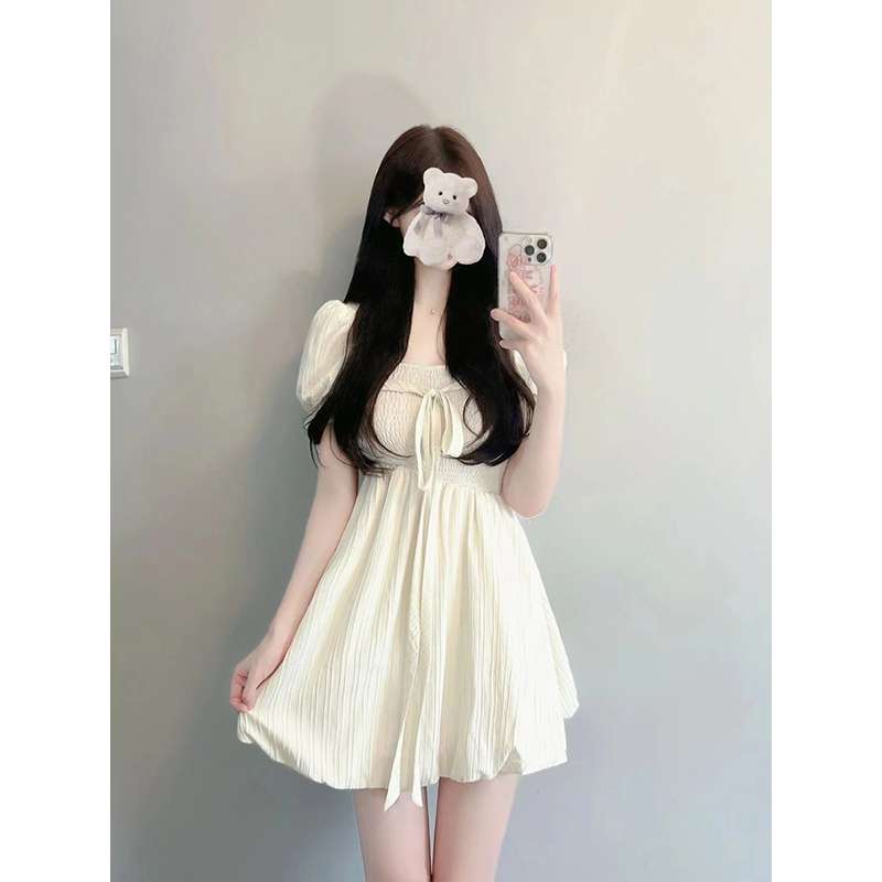 量産型/参戦服/推し活 夏風シフォンミニワンピース