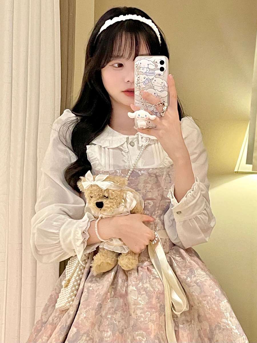 量産型/参戦服/推し活 クラシックミニワンピース