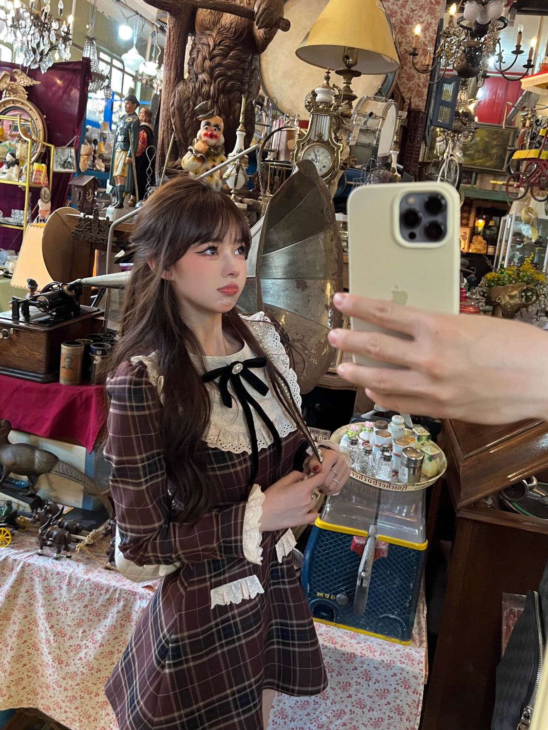 量産型/参戦服/推し活 レトロなミニワンピース