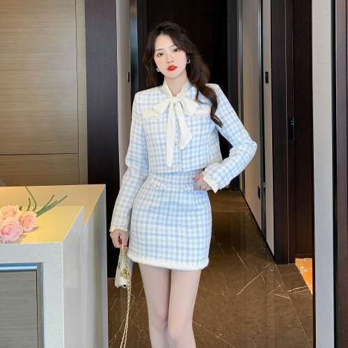 量産型/参戦服/推し活 チェックジャケットセットアップ