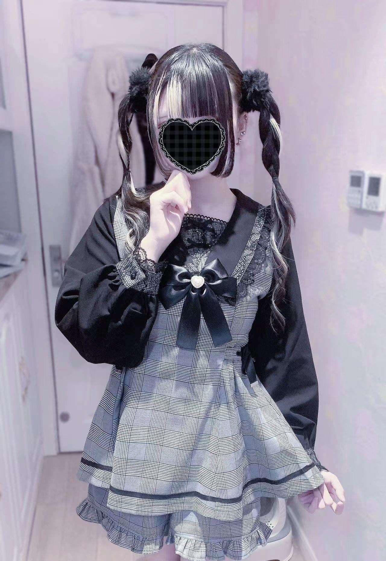 量産型/参戦服/推し活 モダン風ゴシックワンピース