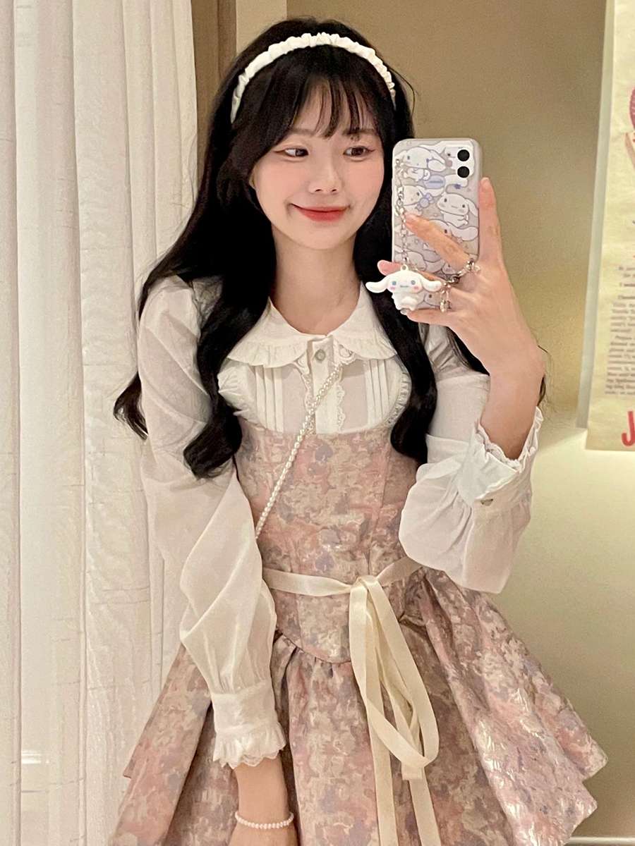 量産型/参戦服/推し活 クラシックミニワンピース