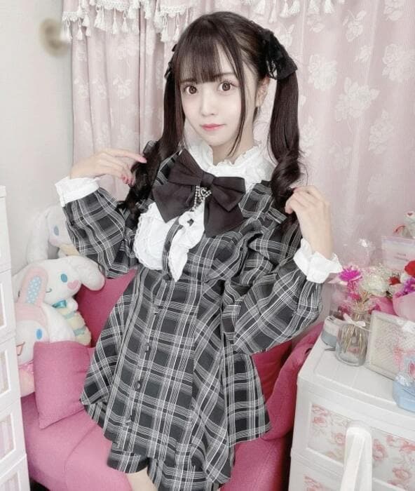 量産型/参戦服/推し活 チェックセットアップ