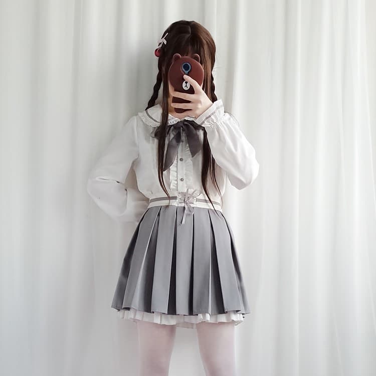 量産型/参戦服/推し活 オリジナルローマザー制服ロリータ ロリータファッション
